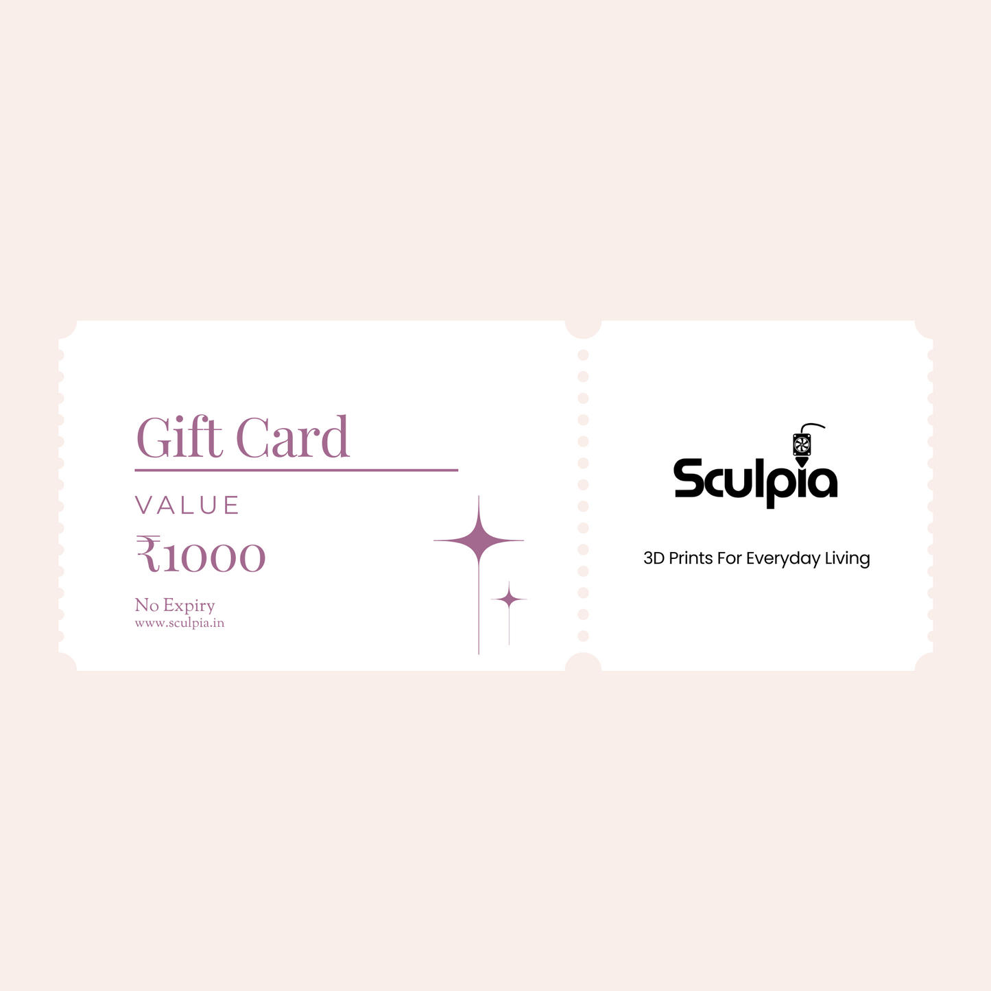 Sculpia Gift Card