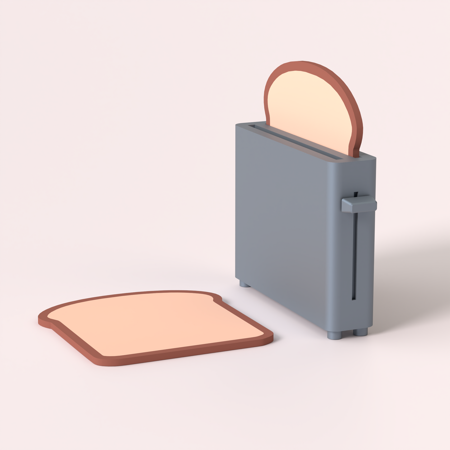 Toastie Coaster with Holder – (Set of 2)