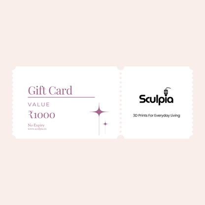 Sculpia Gift Card