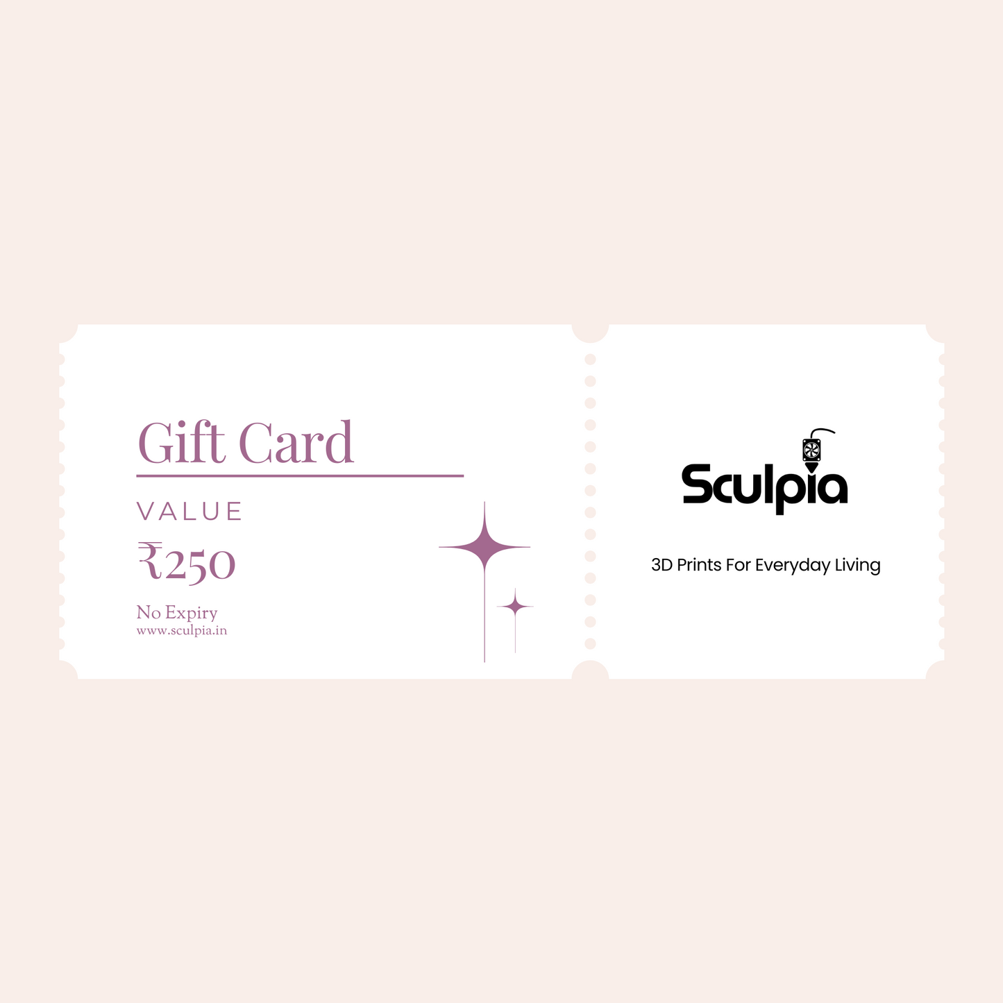 Sculpia Gift Card