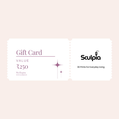 Sculpia Gift Card