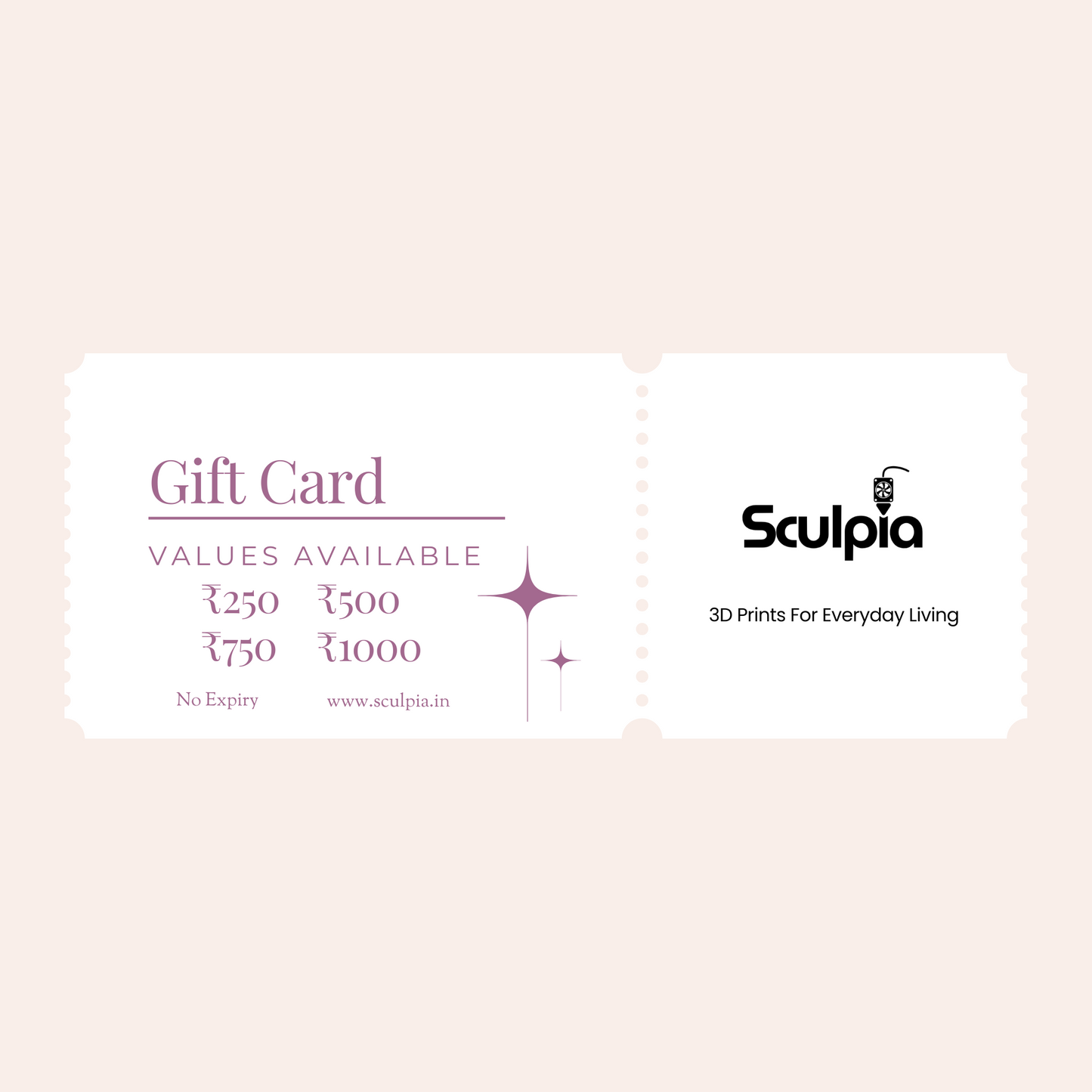 Sculpia Gift Card