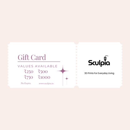 Sculpia Gift Card