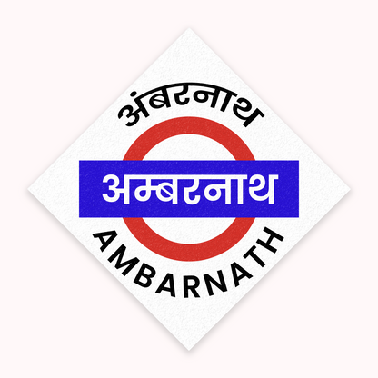 Mumbai [Central Line] - Fridge Magnet