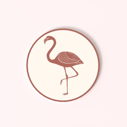 The Flock Edition - Coasters with Holder (Set Of 4)