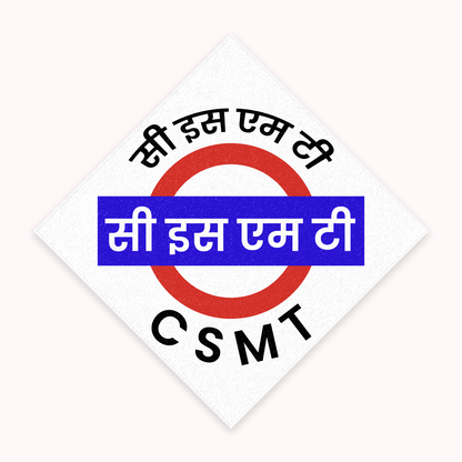 Mumbai [Central Line] - Fridge Magnet