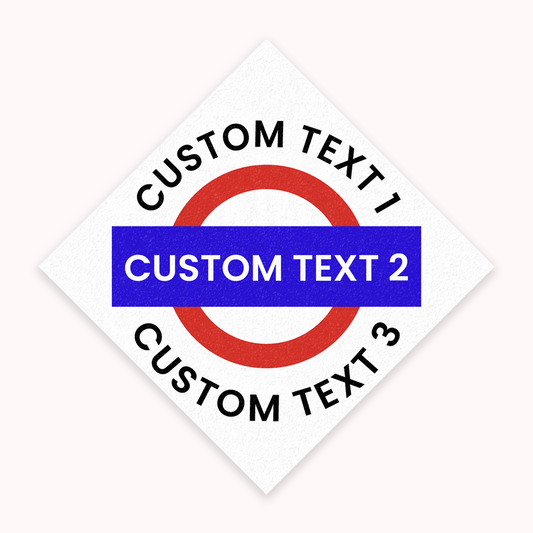 Custom Indian Railway Fridge Magnet
