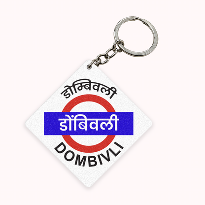 Mumbai [Central Line] - Fridge Magnet / Keychain