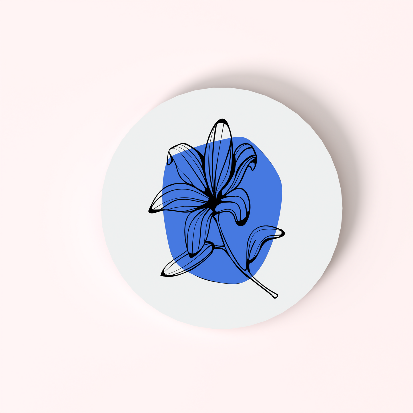 The Floral Edition - Coasters with Holder (Set of 4)