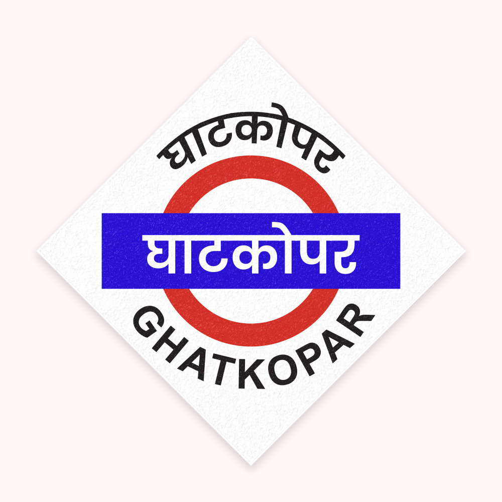 Mumbai [Central Line] - Fridge Magnet