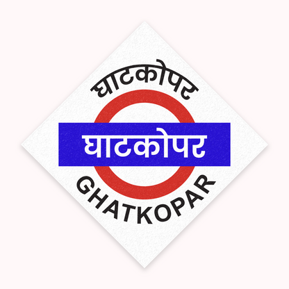 Mumbai [Central Line] - Fridge Magnet