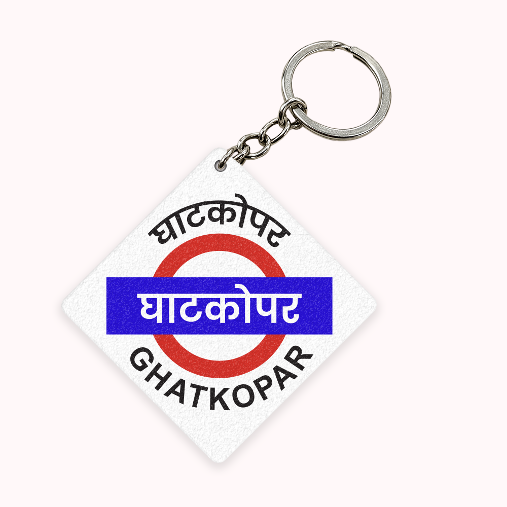 Mumbai [Central Line] - Fridge Magnet / Keychain