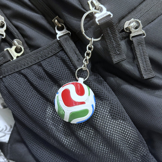 World Cup Inspired Football Keychain
