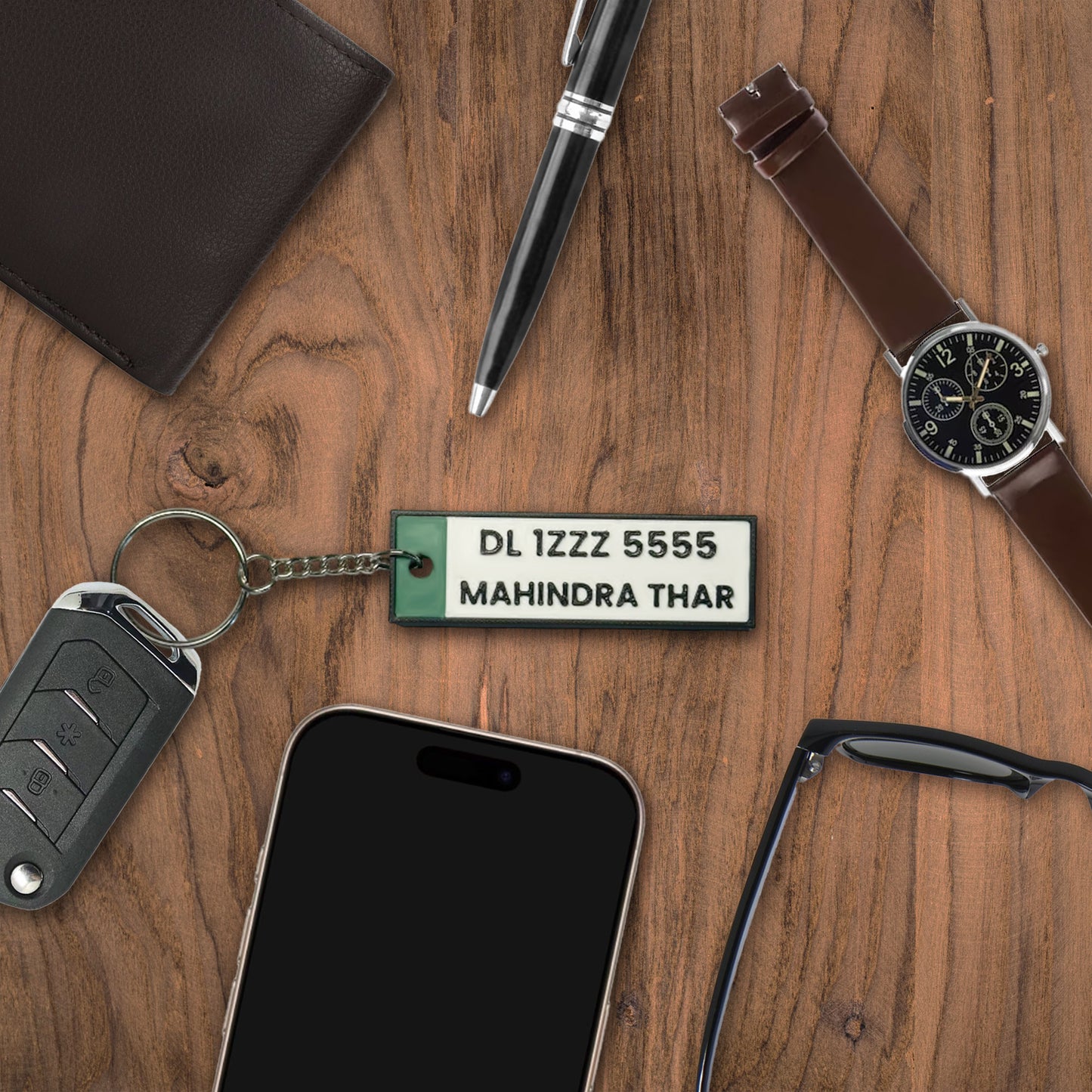 MiniPlates - Custom Car & Bike Keychains