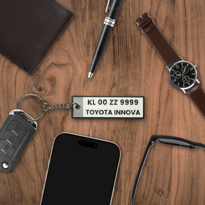 MiniPlates - Custom Car & Bike Keychains