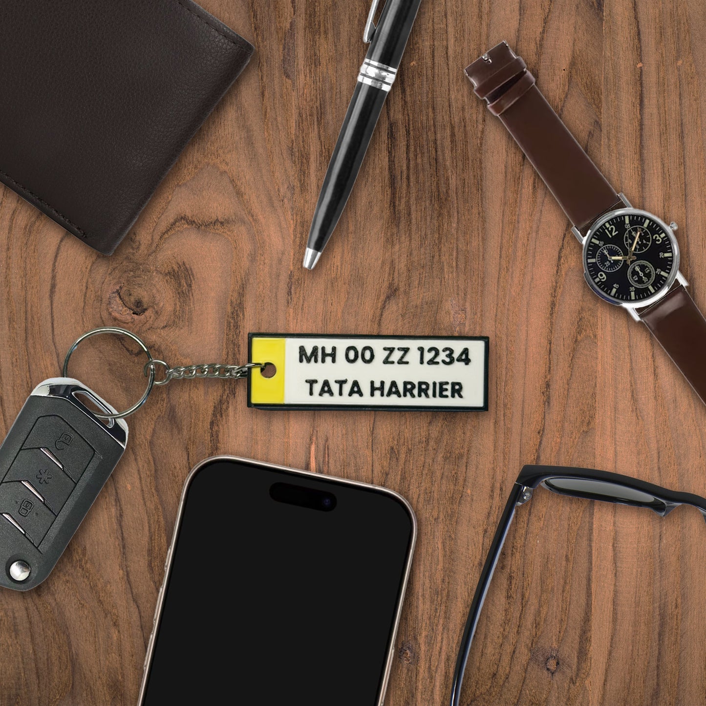 MiniPlates - Custom Car & Bike Keychains