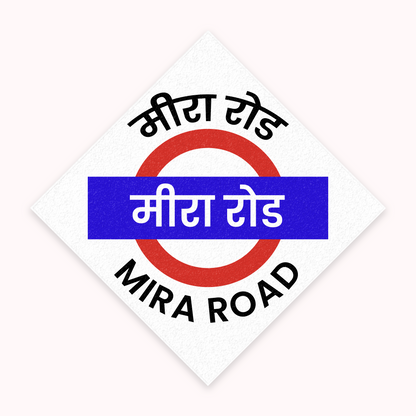 Mumbai [Western Line] - Fridge Magnet