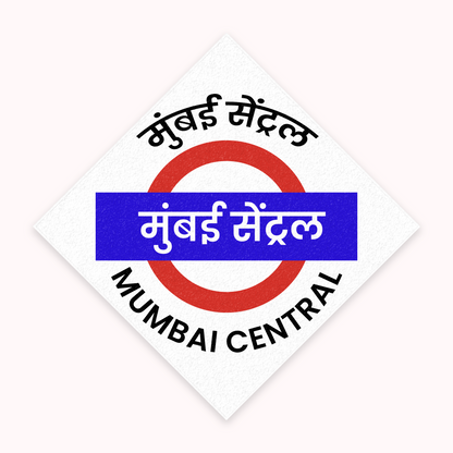 Mumbai [Western Line] - Fridge Magnet