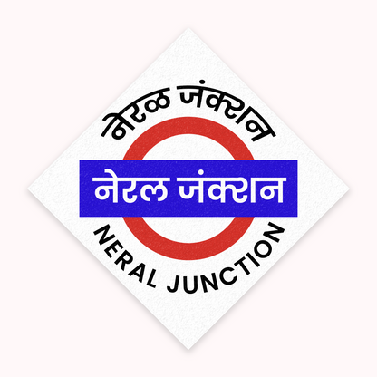 Mumbai [Central Line] - Fridge Magnet