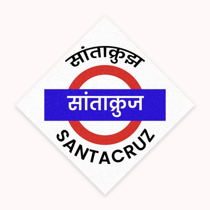Mumbai [Western Line] - Fridge Magnet